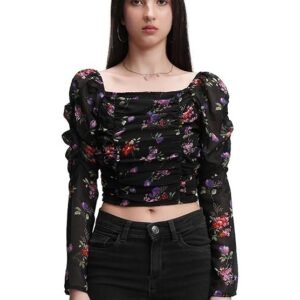 Women's talkies women's floral regular fit tops