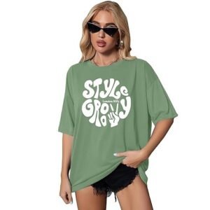 Women's london hills women's cotton oversized fit t-shirt