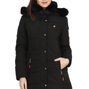 Women's hiver women's nylon jacket water proof full-sleeved winter jacket with hood for minus degree