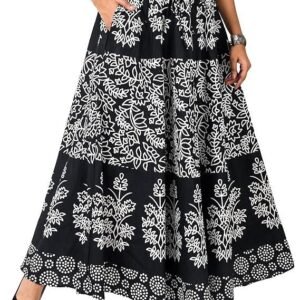 Women's samjhi premium cotton skirt for women with pocket, free size