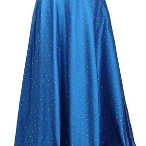 women's readymade polyester taffeta floor length skirt lahenga ghaghra