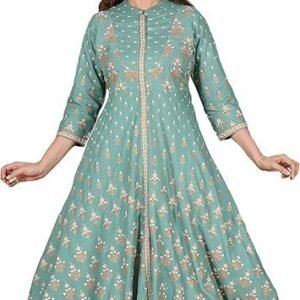 Women's gallery women's rayon relaxed fit anarkali kurta