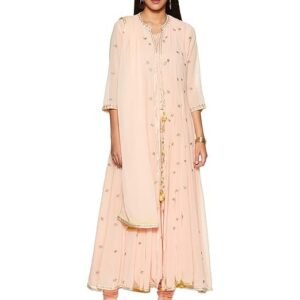 Women's Straight Salwar Suit Set